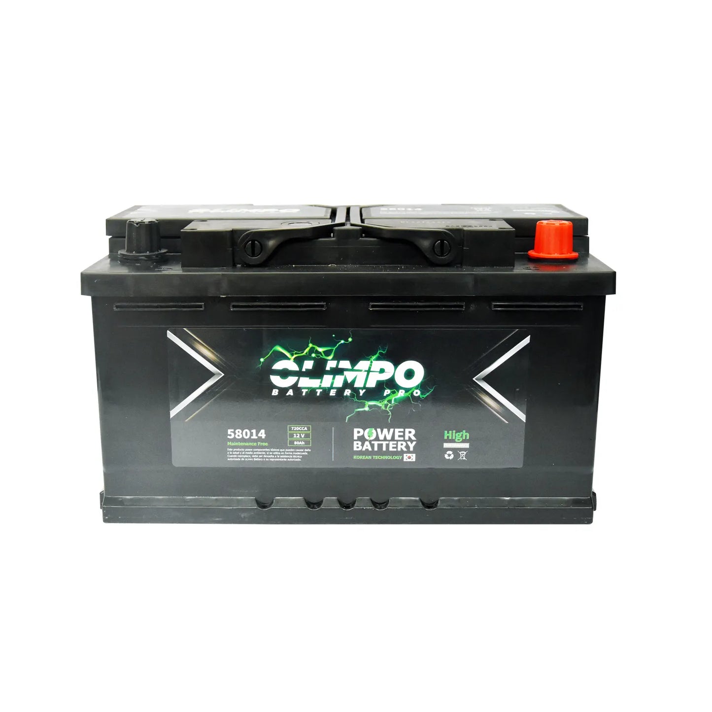 Bat. 80ah Olimpo 58014 Cca 720 (- +)