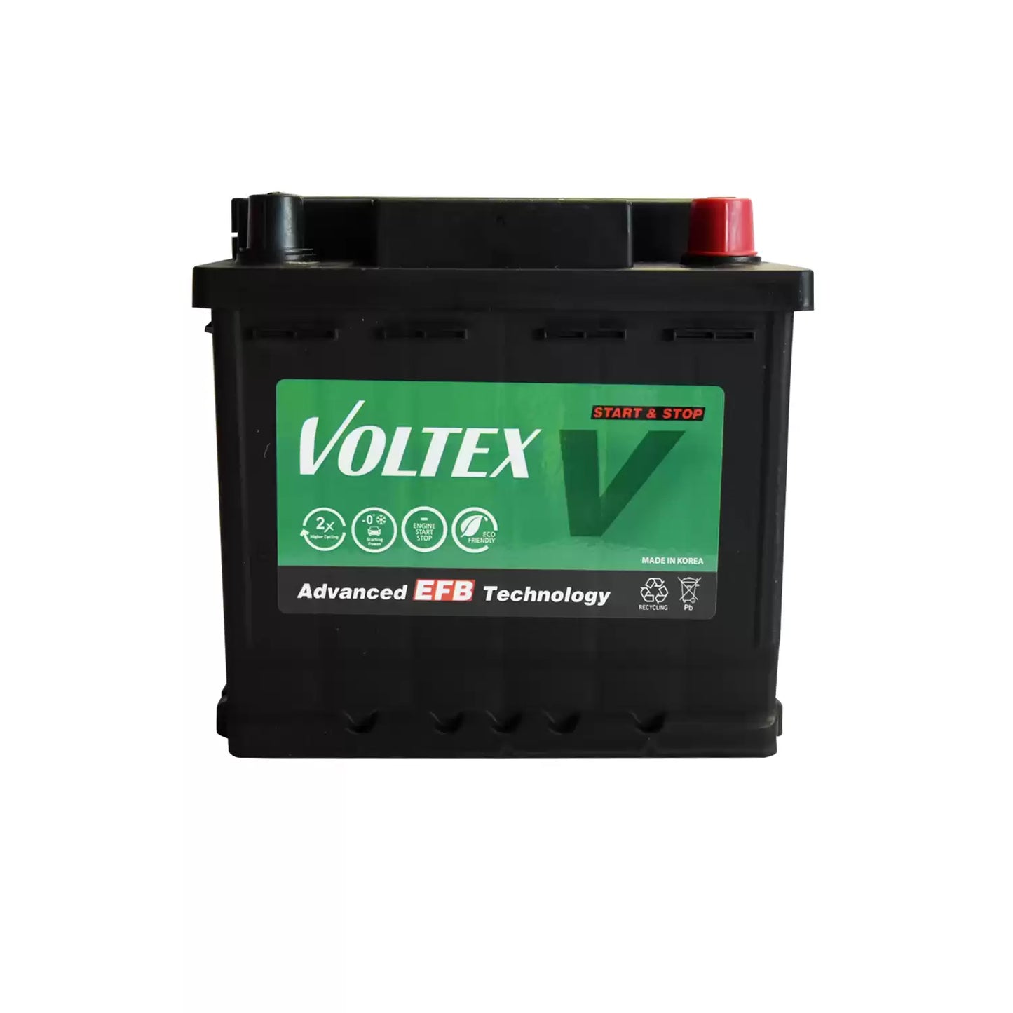 BAT. 50AH VOLTEX EFB LN1 EC50 CCA 450 (- +)