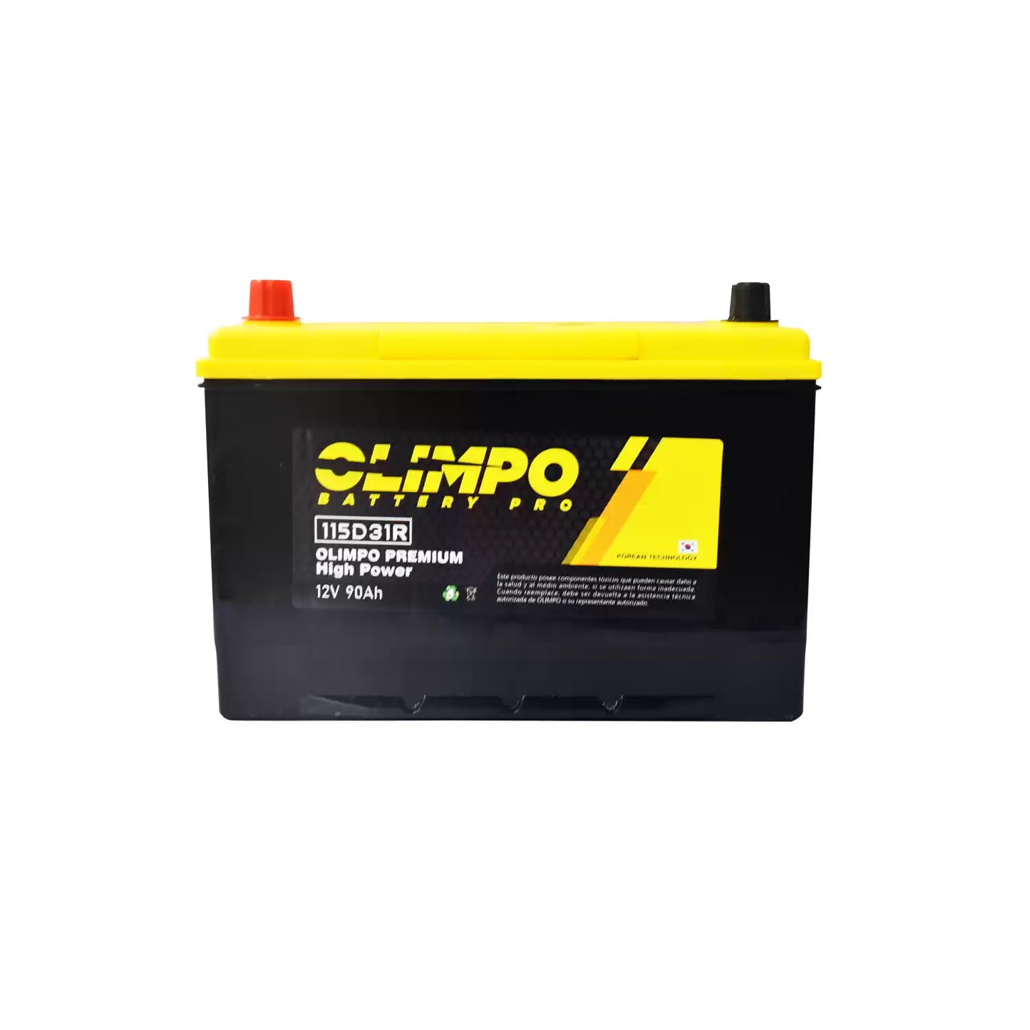 BAT. 90AH OLIMPO 115D31R CCA 750 (+ -)