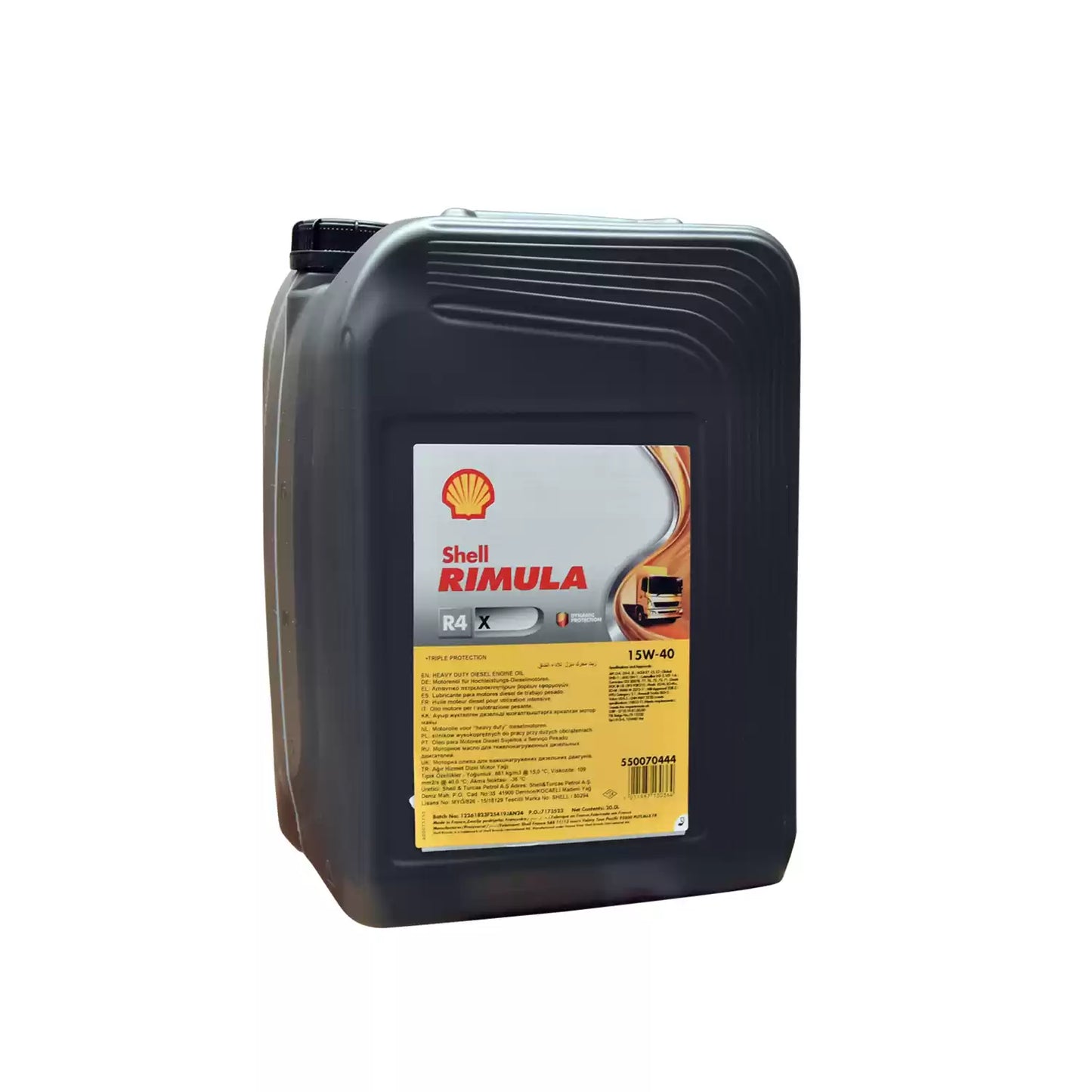 ACEITE 15W40 20LT RIMULA R4X API SL CI4 SHELL UE:1