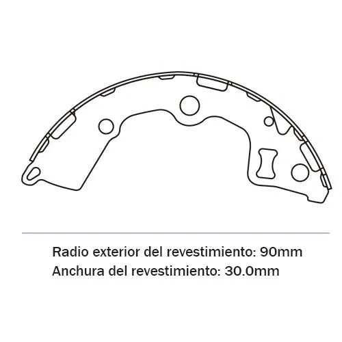 JUEGO PATINES KIA MORNING 1.1 TRASEROS (SMA174)