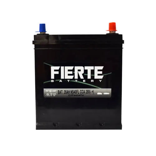 BAT. 35AH FIERTE NS40FL CCA 280 ( - + ) C/PESTAñ