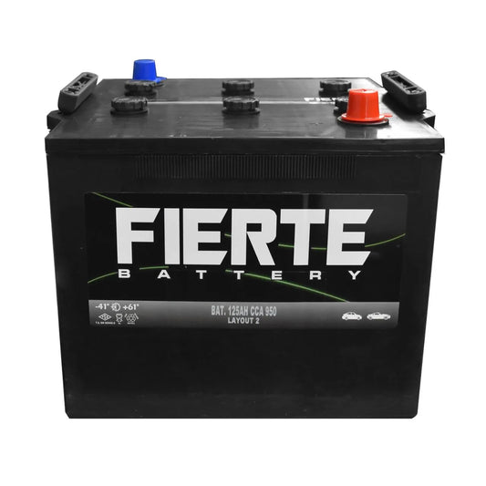 BAT. 125AH FIERTE 6LT CCA 950 (-+) BORNE CRUZADO