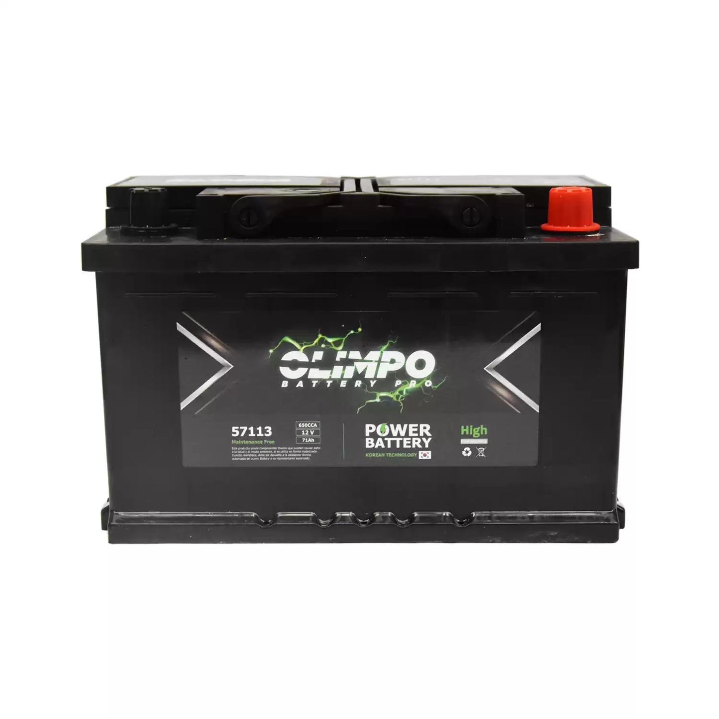 BAT. 71AH OLIMPO 57113 CCA 650 (- + )