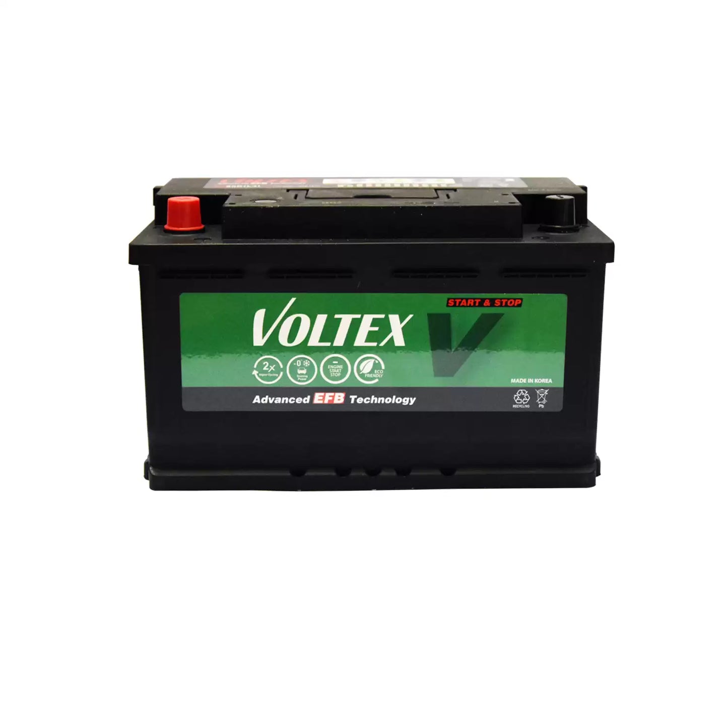 Bat. 80ah Voltex Ec80r L4 Cca 730 (+  -)