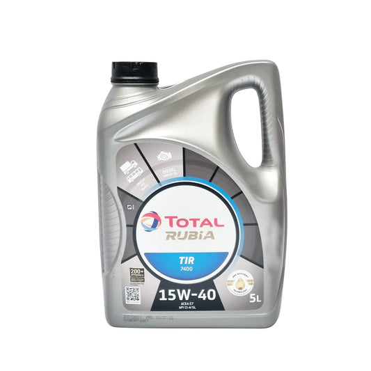 ACEITE 15W40 5LT RUBIA 7400 API SL CI4 TOTAL UE:3