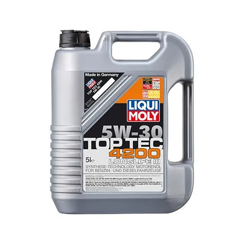ACEITE 5W30 5LT TOP TEC 4200 API SI ACEA C3 LIQUI MOLY UE:4