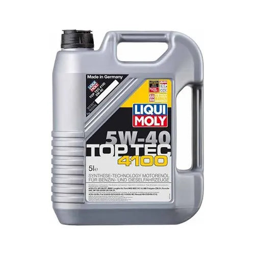 ACEITE 5W40 5LT TOP TEC 4100 API SP ACEA C3 LIQUI MOLY UE:4