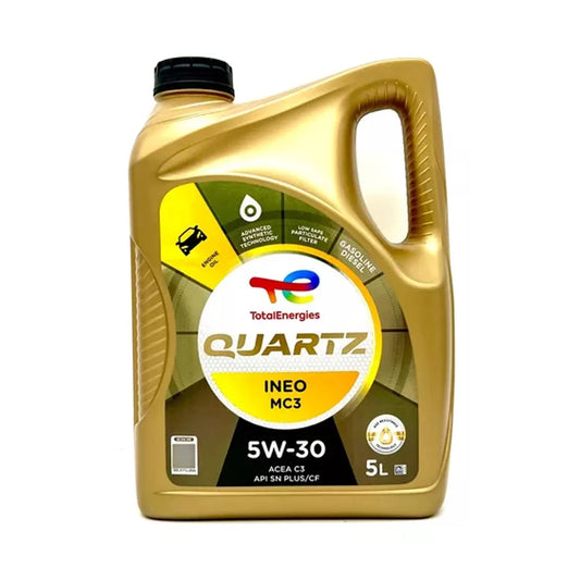 ACEITE 5W30 5LT QUARTZ INEO MC3 API SN PLUS CF ACEA C3 TOTAL UE:3