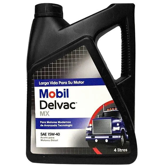 ACEITE 15W40 4LT DELVAC MX API CG4 MOBIL UE:4