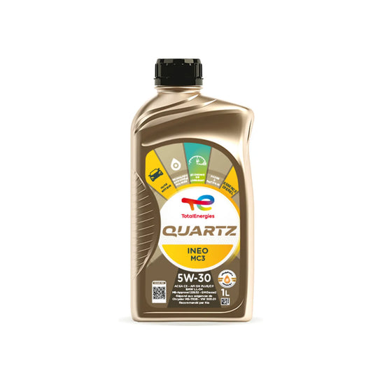 ACEITE 5W30 1LT QUARTZ INEO API SN PLUS CF ACEA C3 TOTAL UE:12