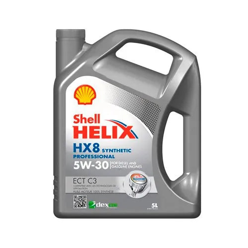 ACEITE 5W30 5LT HELIX HX8 API SN ACEA C3 SHELL UE:3