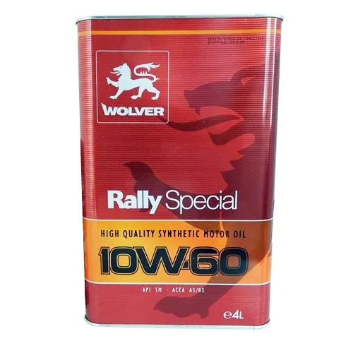 ACEITE 10W60 4LT RALLY SPECIAL API SM WOLVER UE:4