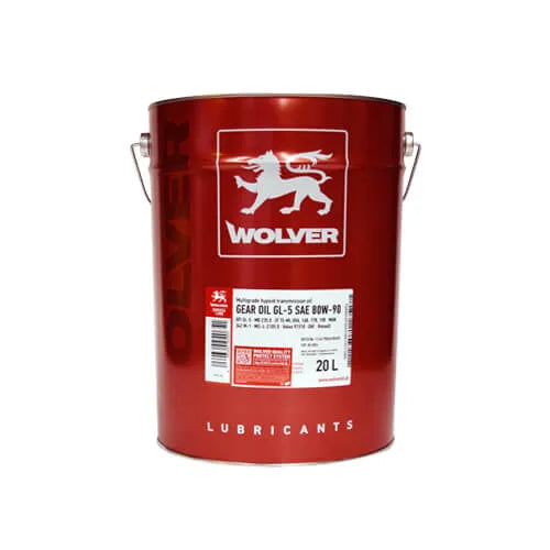 ACEITE 80W90 20LT MULTIGRADE HYPOID GEAR API GL5 WOLVER UE:1