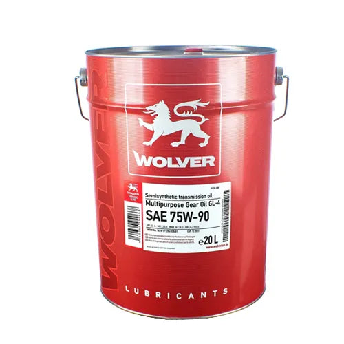 ACEITE 75W90 20LT MULTIPURPUSE API GL4 WOLVER UE:1