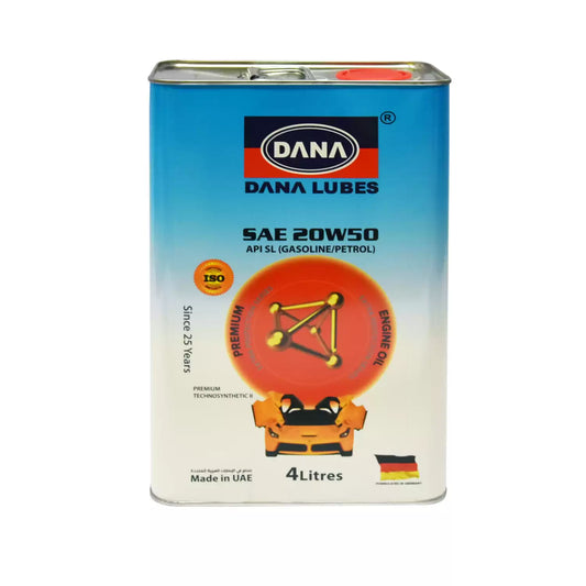 ACEITE 20W50 4LT METALICO API SL DANA UE:4