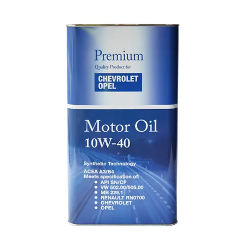 ACEITE 10W40 5LT CHEVROLET OPEL API SN CG4 FF6720-5 FANFARO UE:4