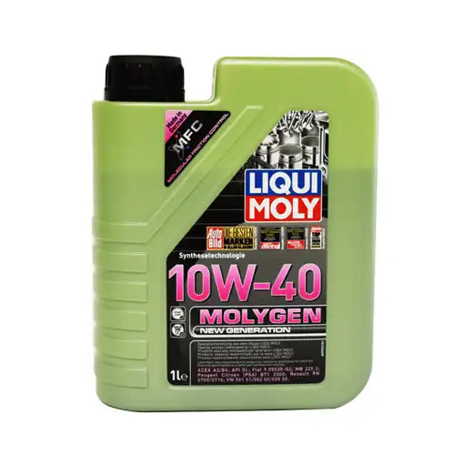 ACEITE 10W40 1LT MOLYGEN NEW GENERATION API SL LIQUI MOLY UE:12