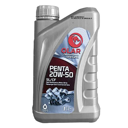 ACEITE 20W50 1LT MINERAL PENTA API SL CF OLAR UE:12