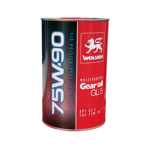 ACEITE 75W90 1LT MULTIPURPOSE API GL5 WOLVER UE:12