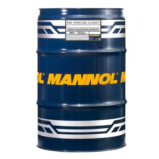 ACEITE 10W40 208LT CLASSIC MN7501-DR API SN CH4 MANNOL UE:1