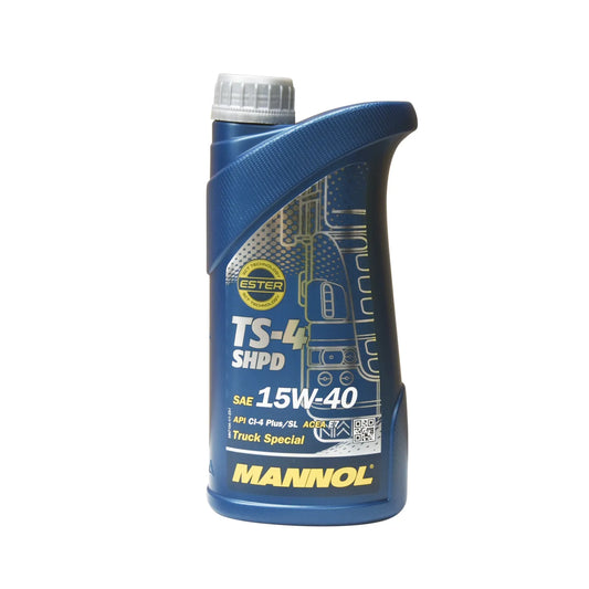 ACEITE 15W40 1LT TS-4 EXTRA SHPD MN7104-1A API SL CI4 MANNOL UE:20