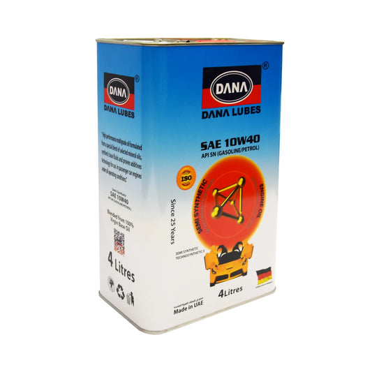 ACEITE 10W40 4LT SEMI SINTETICO METALICO API SN DANA UE:6
