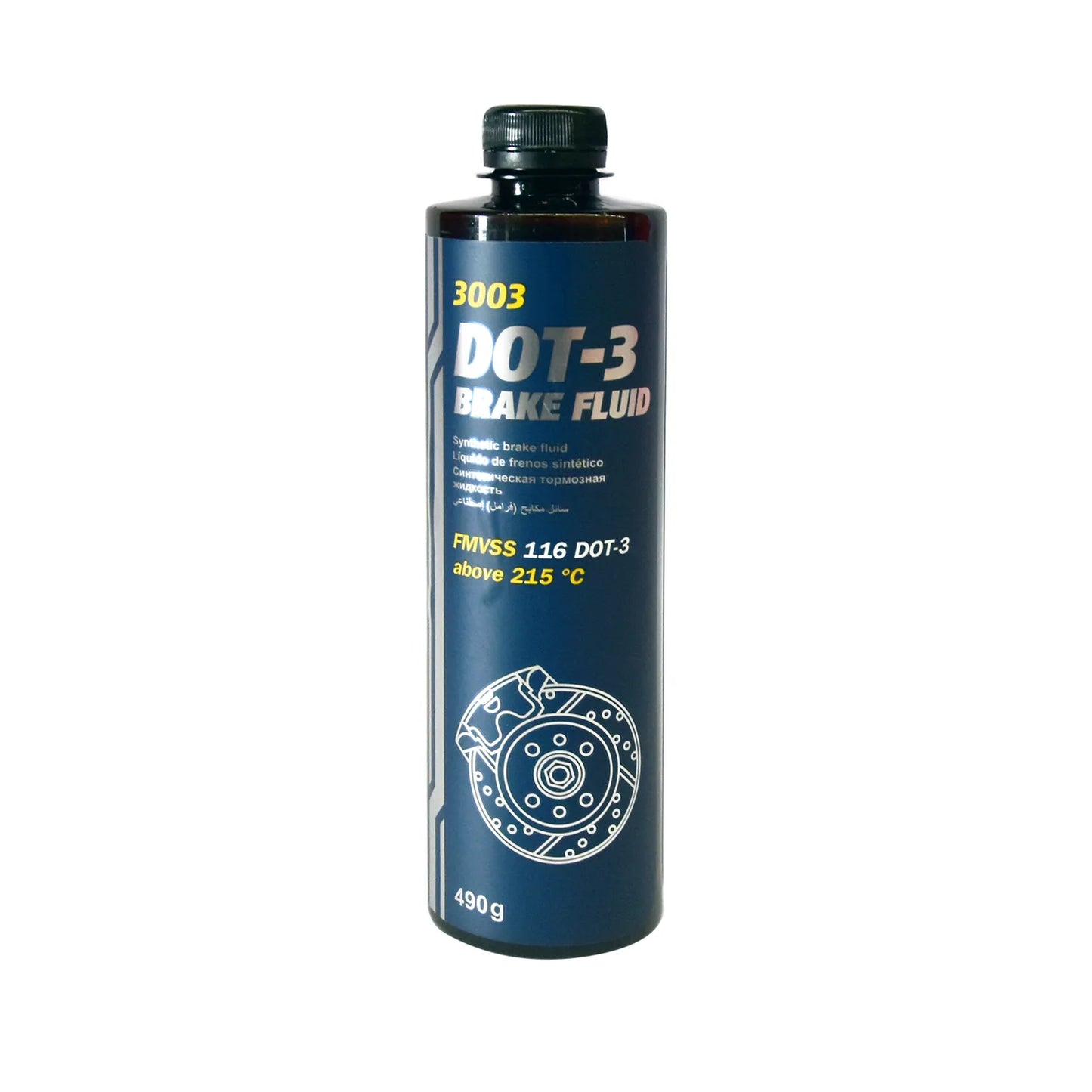 LIQUIDO FRENOS 500ML MN3003 DOT3 MANNOL UE:24