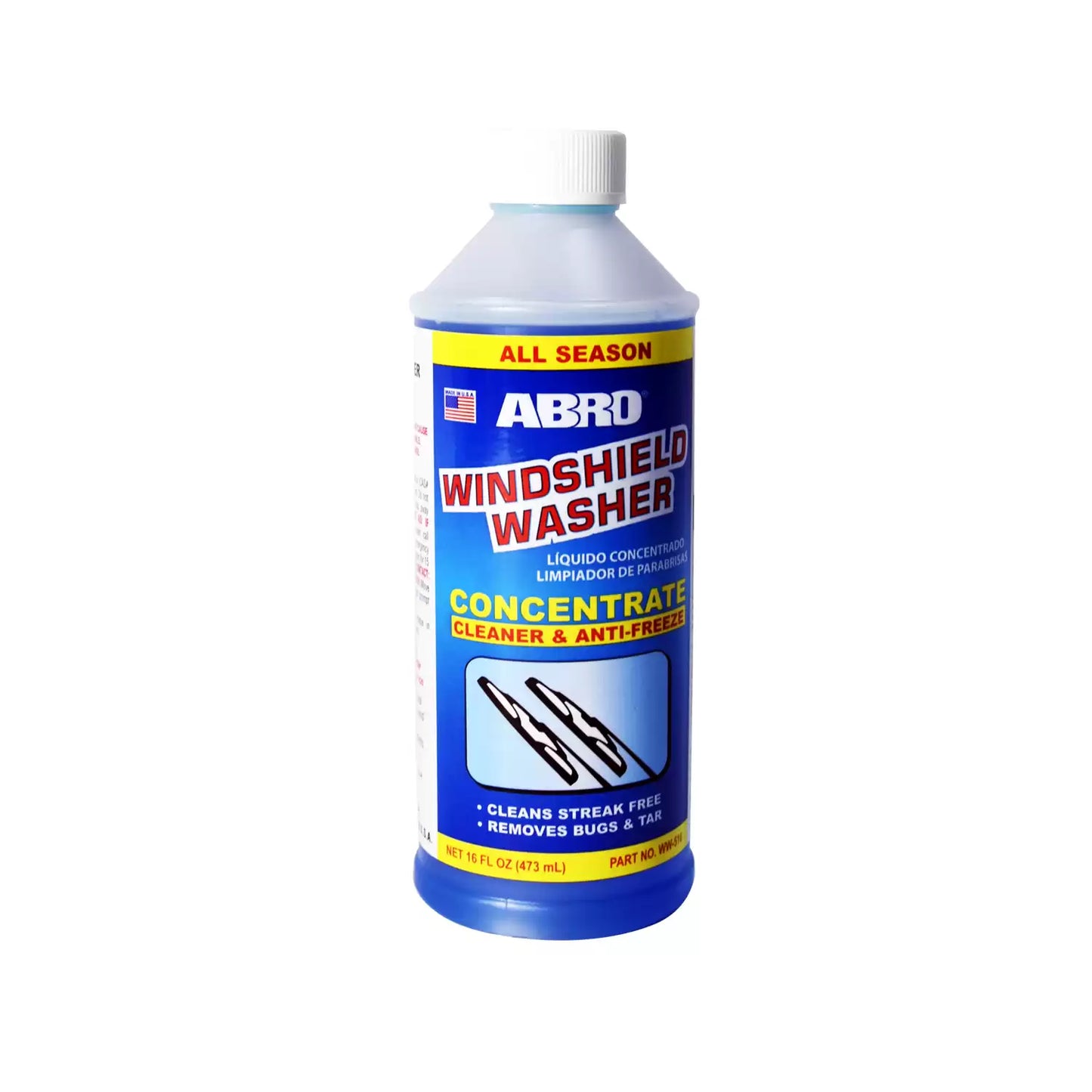 LIMPIADOR PARABRISAS 473ML ABRO UE:24