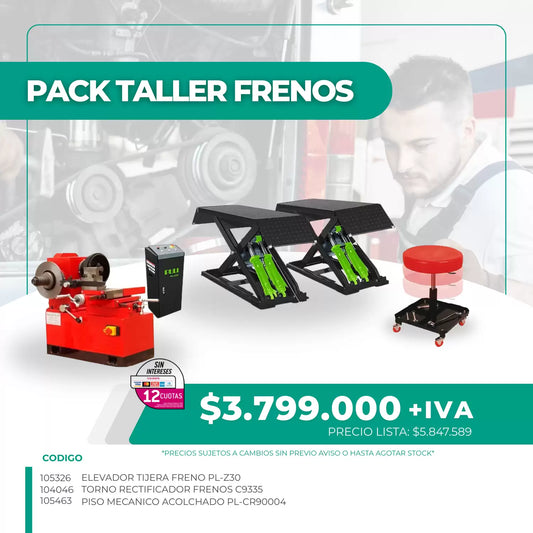 PACK 3 * TALLER FRENOS *
